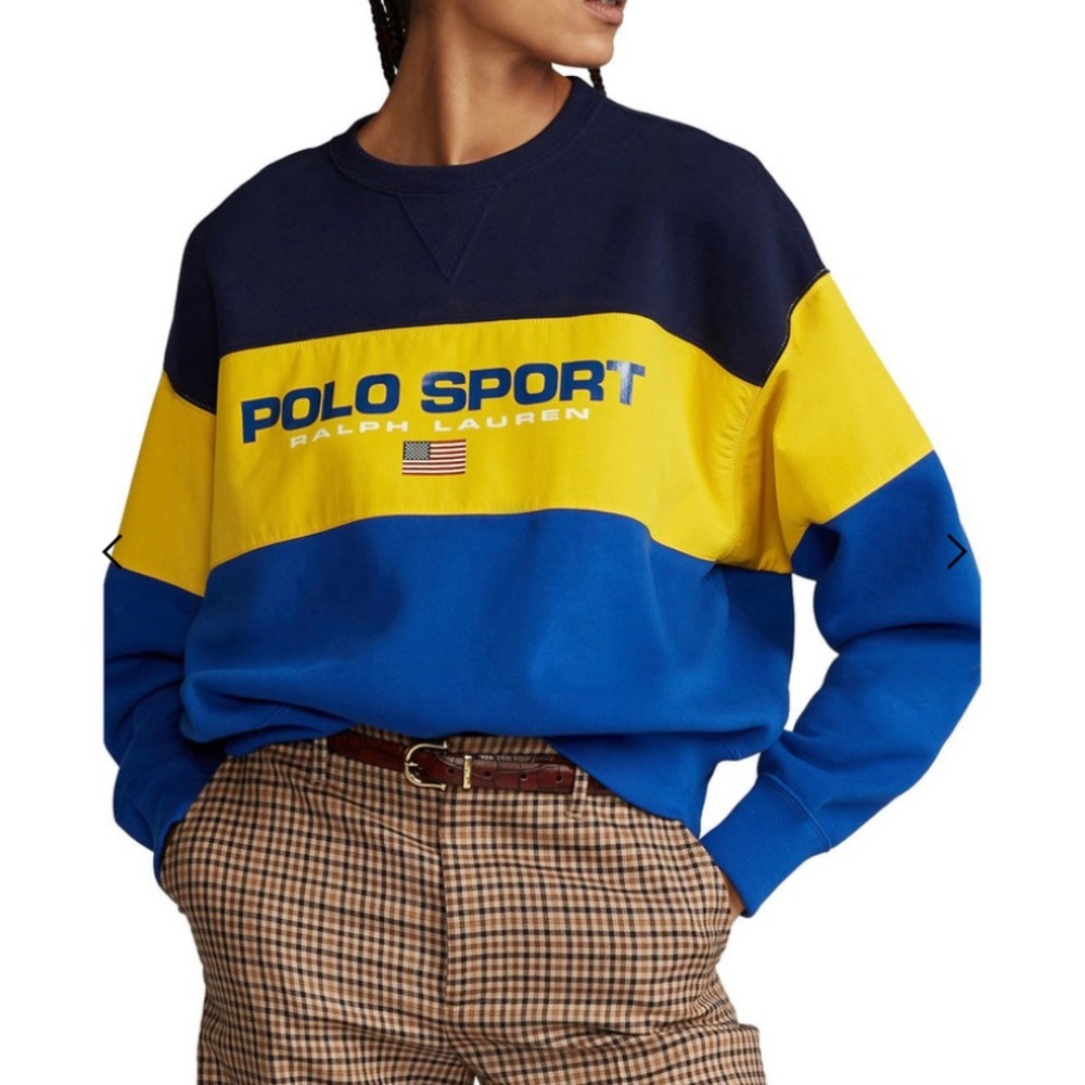 SOLD- Polo Crewneck shirt